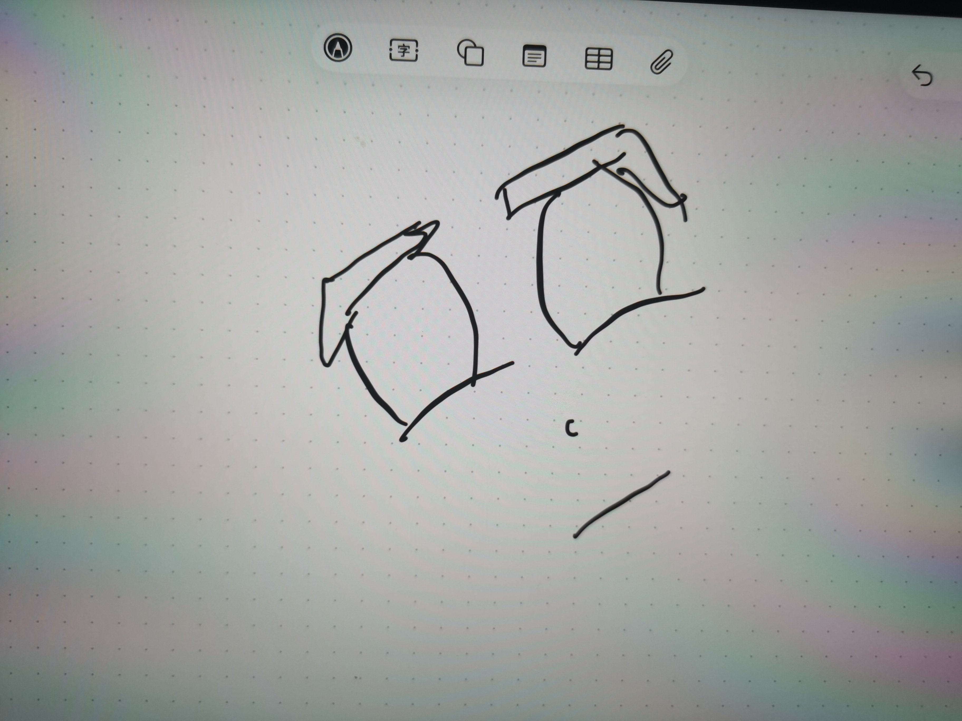 刚买的闪魔电容笔1